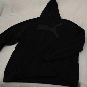 Black Puma Hoodie